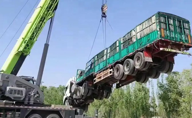 盐湖区道路脱困救援案例